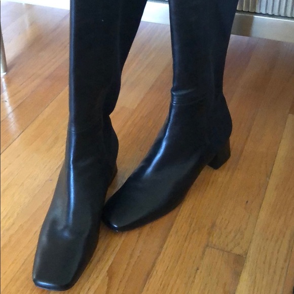Gianvito Rossi over the knee boots - square toe - Picture 3 of 8